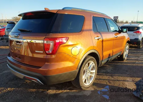 2017 Ford Explorer Limited z USA, uszkodzony, nr VIN 1FM5K7FH5HGC61614